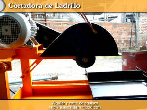 CORTADORA DE LADRILLO motor electrico siemens